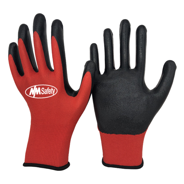 13 Gauge Gripper Nylon Polyester with White Mini PVC Palm Dotted Protective  Hand Garden Fishing Gloves for Work - China Nitrile Coated Work Gloves and  Nitrile Coated Safety Gloves price