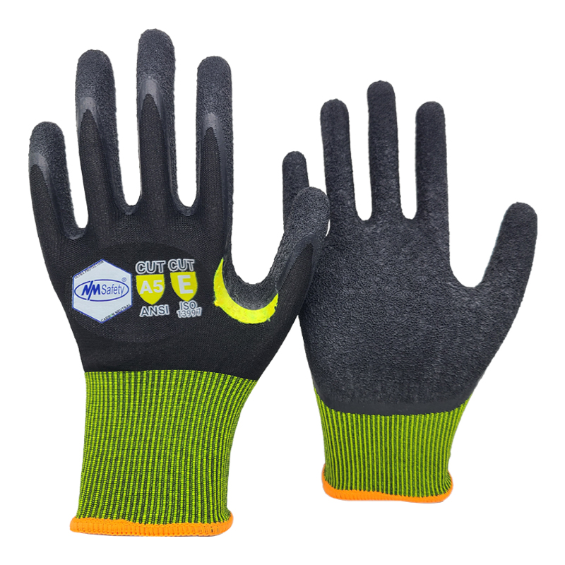Level 5 Cut-Resistant Gloves, Firm Non-Slip Grip, Heavy Duty Work
