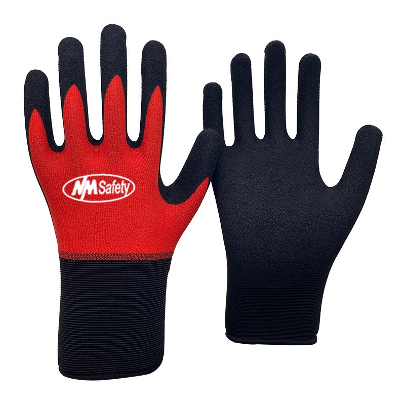 18 Gauge Sandy Nitrile Palm Coated Gloves [NY1850S]