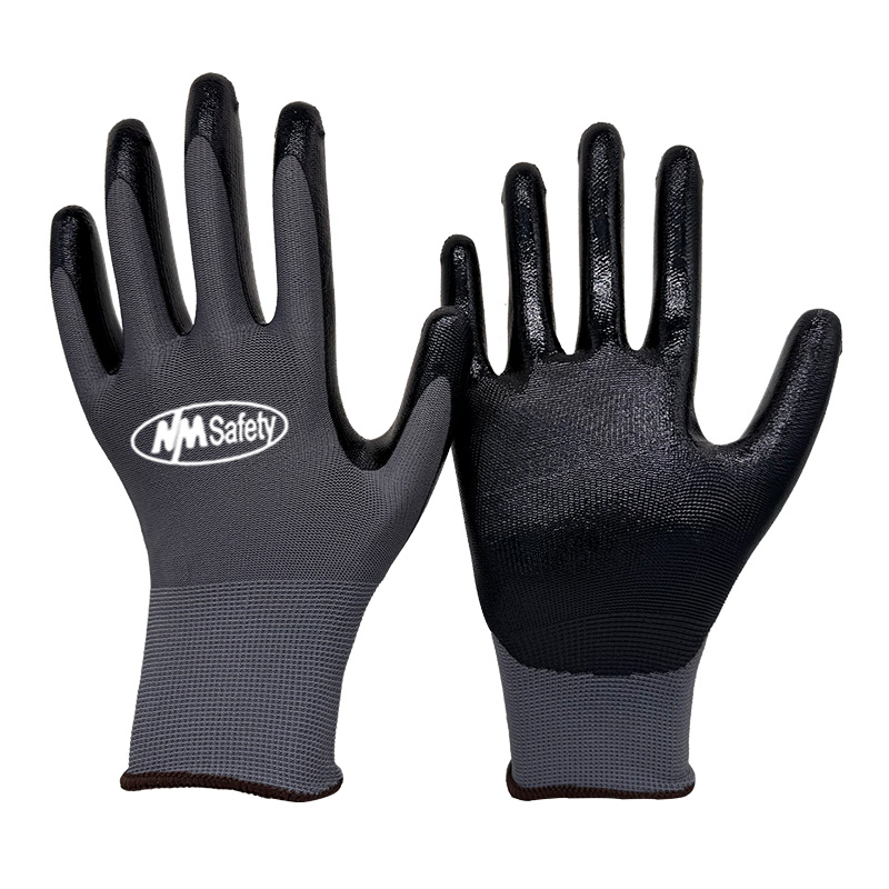 grey-polyester-black-smooth-nitrile-palm-coated-glove[NY1350]